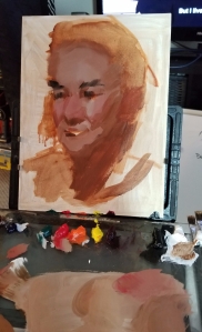 How to Paint Skintones by K.L. Britton Los Angeles artist and teacher